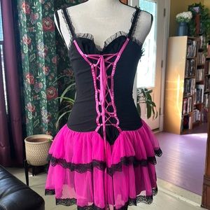 Dolls Kill Widow Bring Me To Life Corset Dress